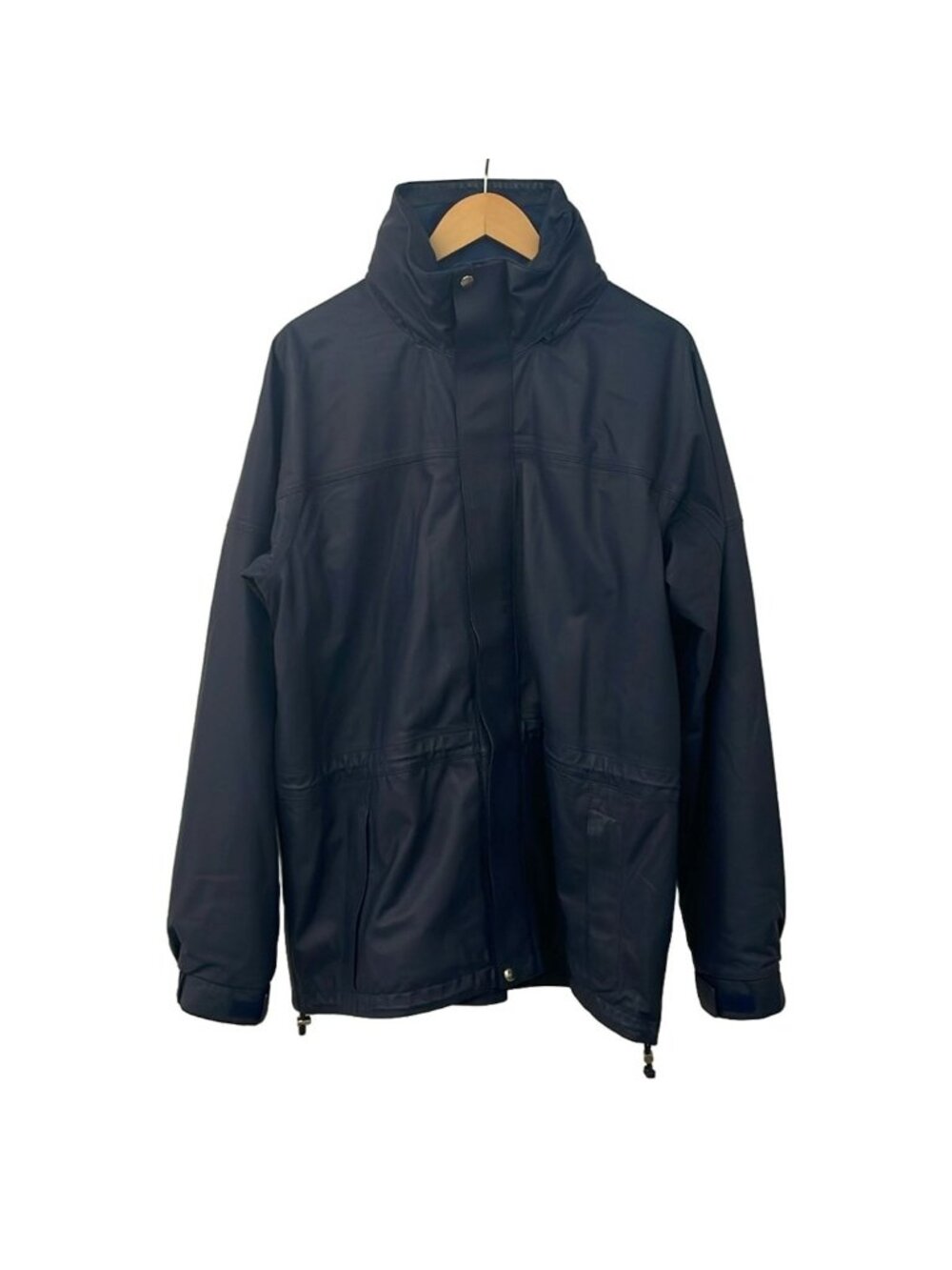Loewe Coat Navy Lambskin
